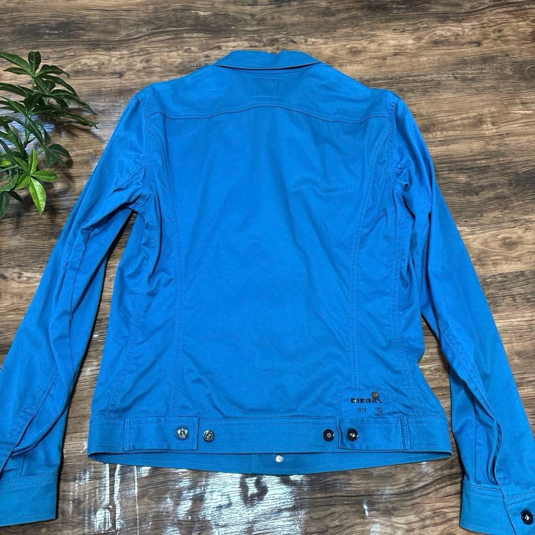 【極美品】DIESELディーゼル トラッカージャケット スカイブルー S 希少色