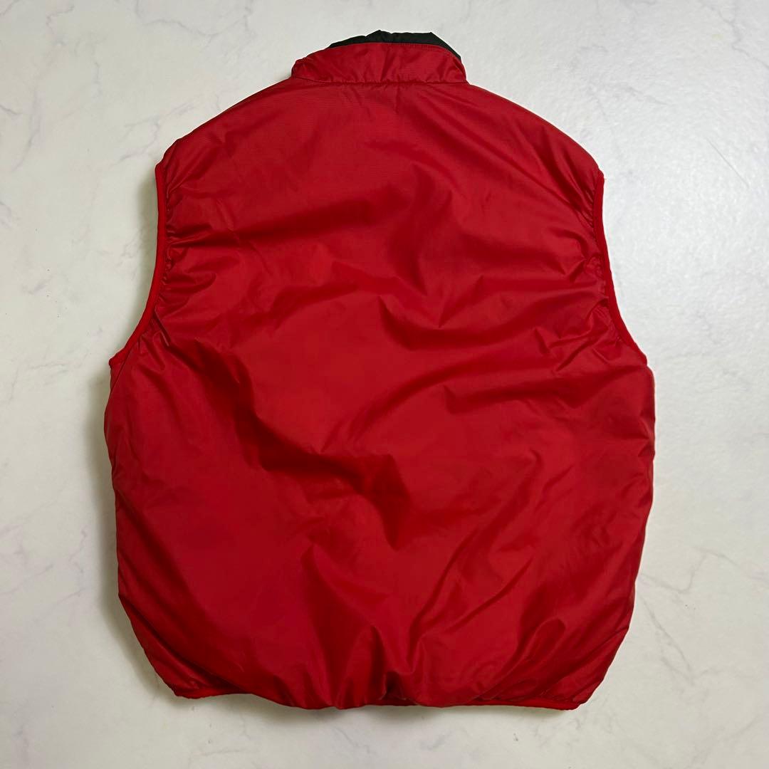 【美品】00年製 パタゴニア パフボールベスト プルオーバー レッド M