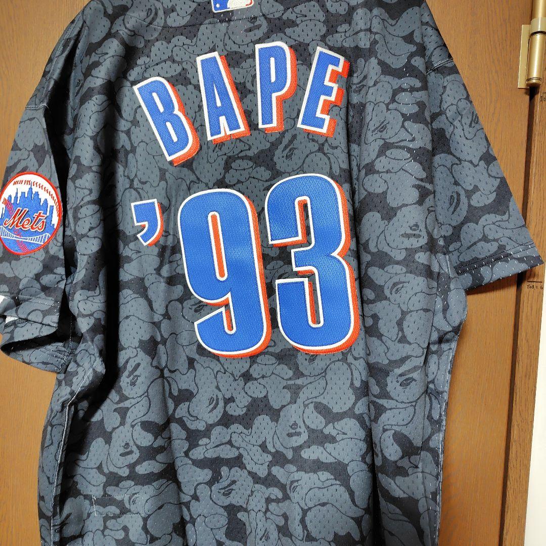 アベイシングエイプ✕Mets カモフラージュベースボール
