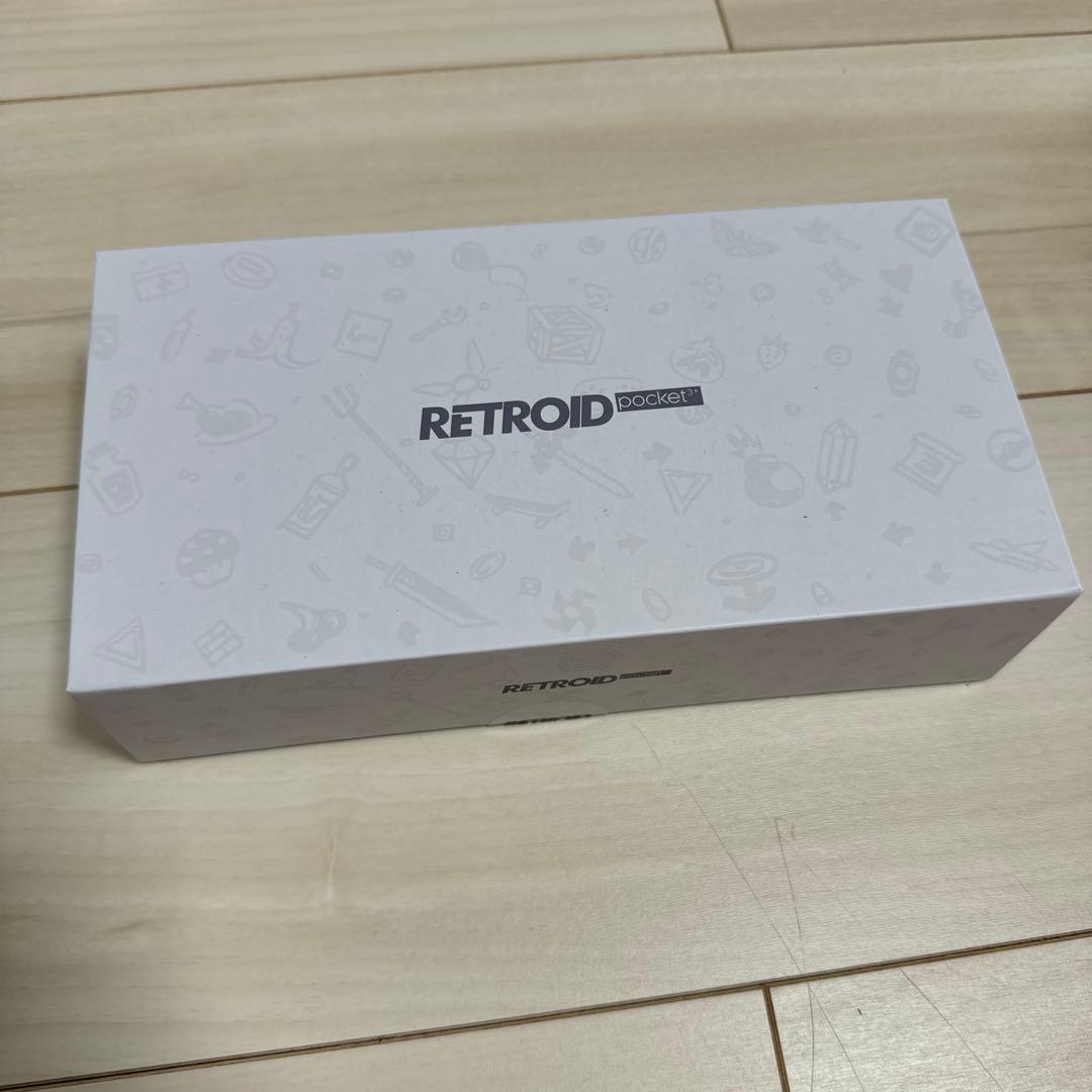 Retroid pocket 3+ ほぼ未使用　ケースと保護フィルム付き