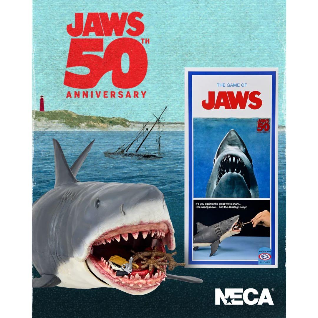 【新品未開封】ザ・ゲーム・オブ・ジョーズ 50周年記念フィギュア