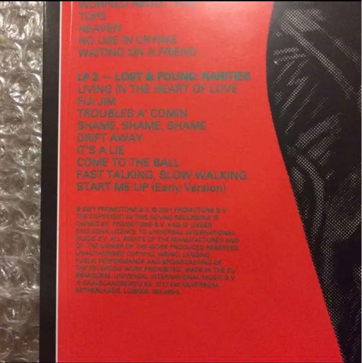 ★希少！新品未開封！ローリング・ストーンズ tattoo you 40周年限定盤