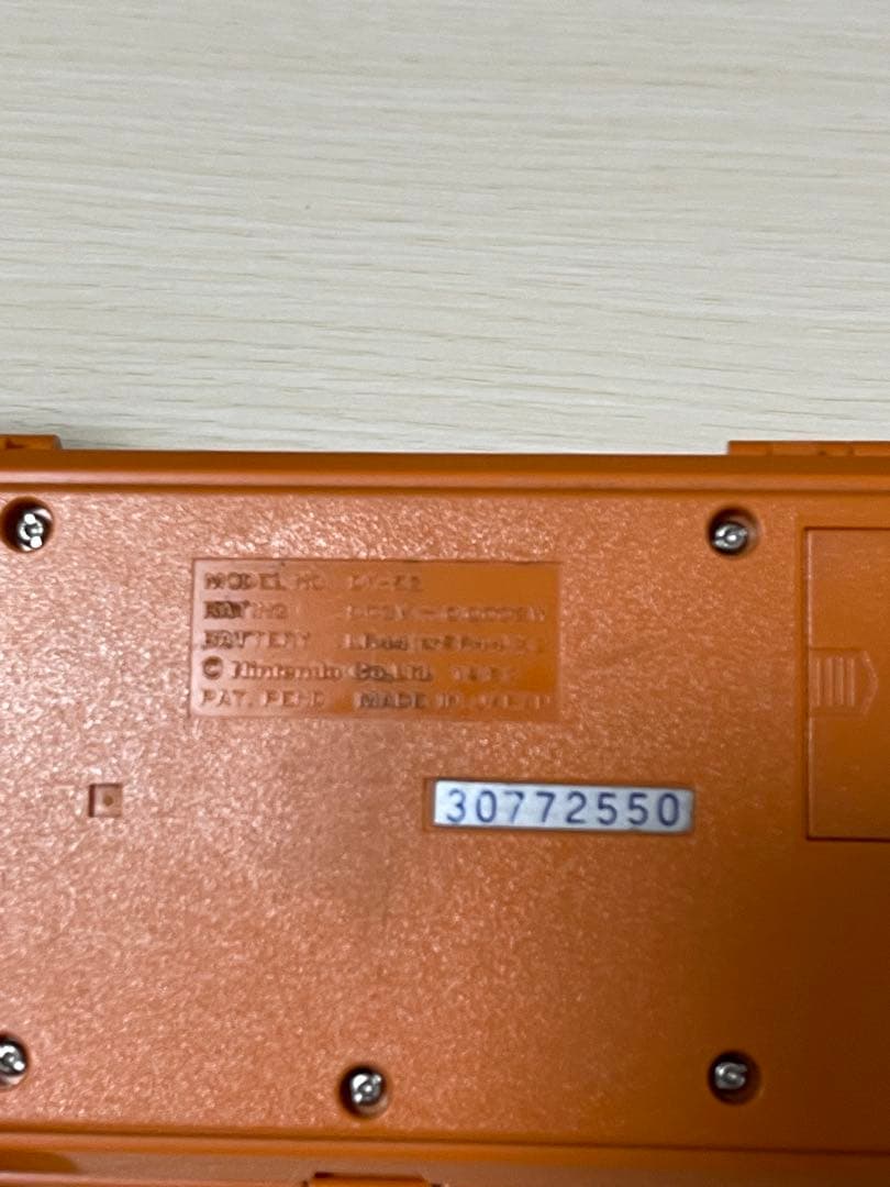 Nintendo GAME&WATCH DONKEY KONG 動作確認済み