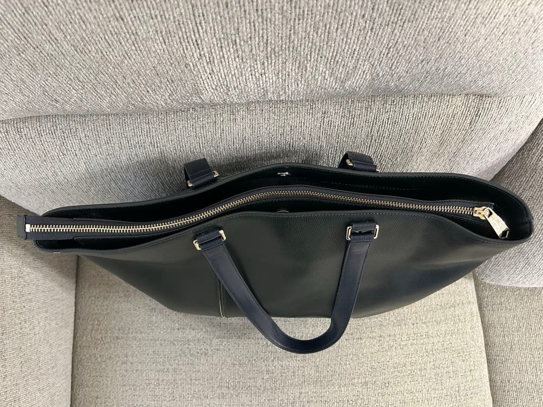 ポールスミス　Paul Smith トートバッグ　レザー　ダークグリーン