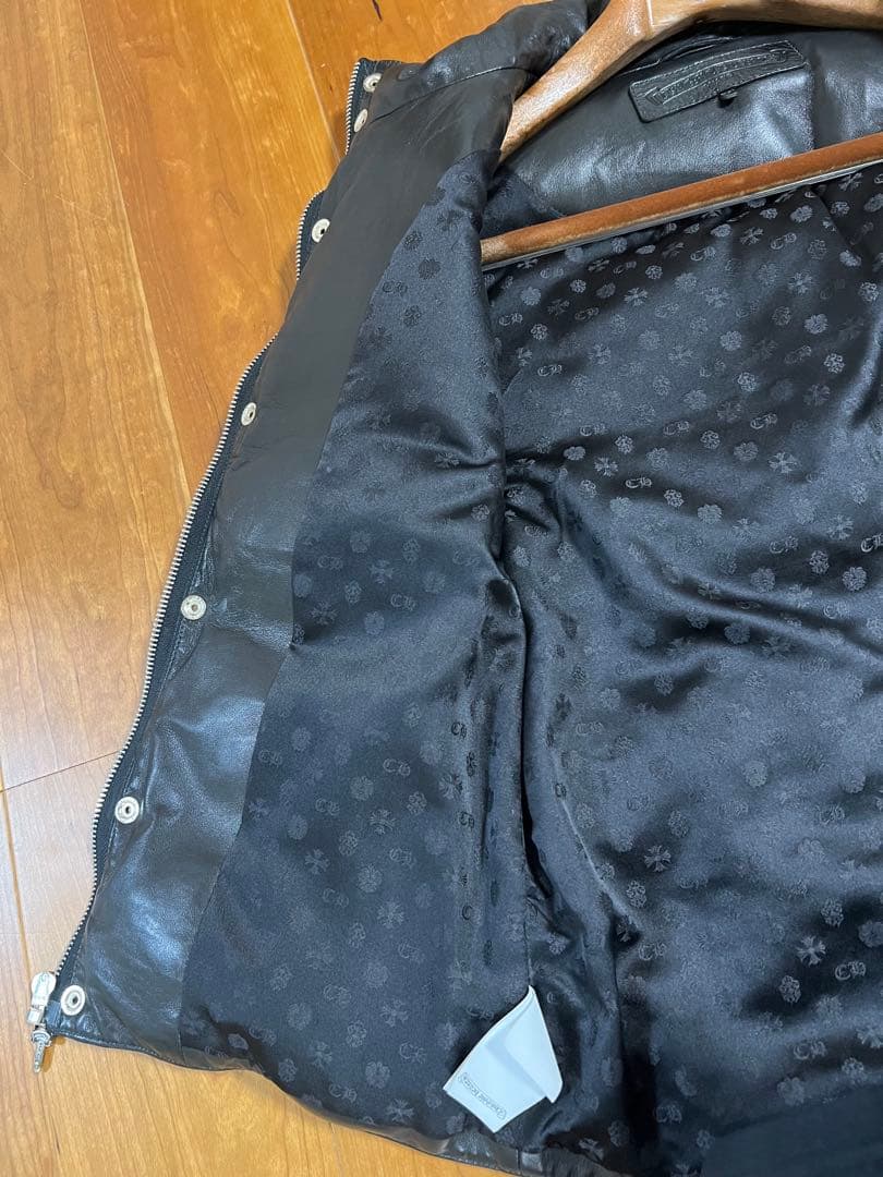 ✨クロムハーツ✨STIFF レザーベスト