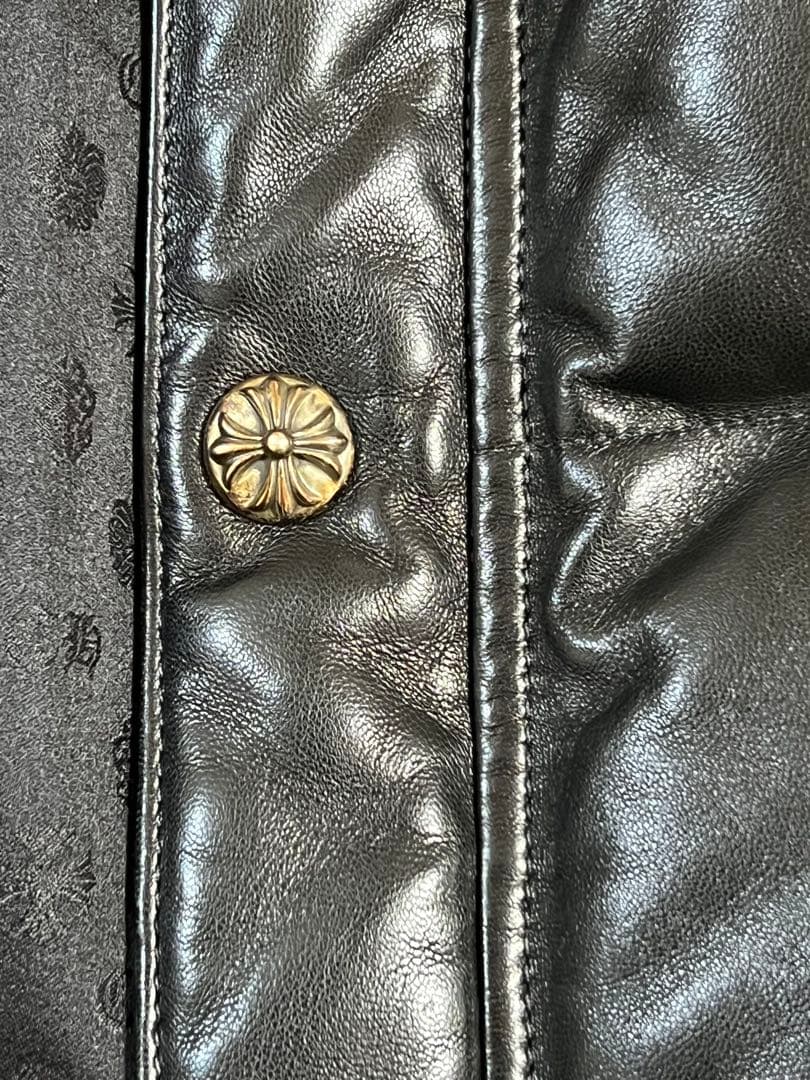 ✨クロムハーツ✨STIFF レザーベスト