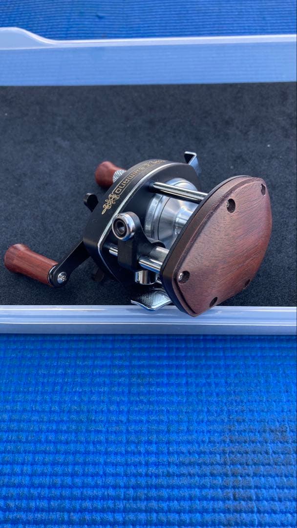 シマノ　バンタム10SG ウッドカバー　ウッドハンドル4ベアリング仕様
