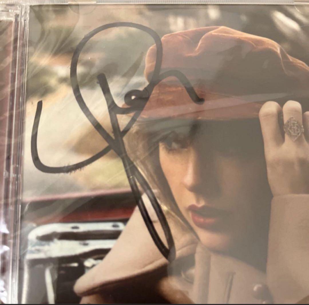 Taylor Swift RED サインCD