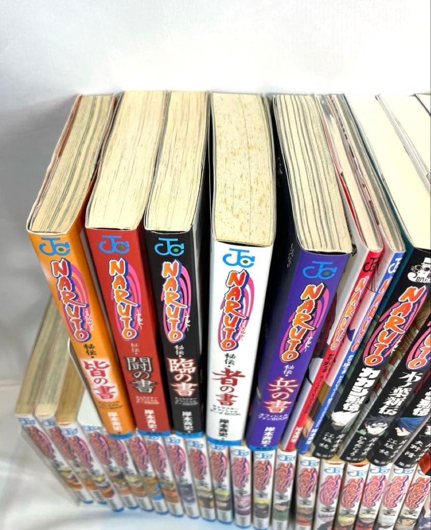 【豪華99冊セット】NARUTO―ナルト― 全72巻 ＆ 関連本 27冊