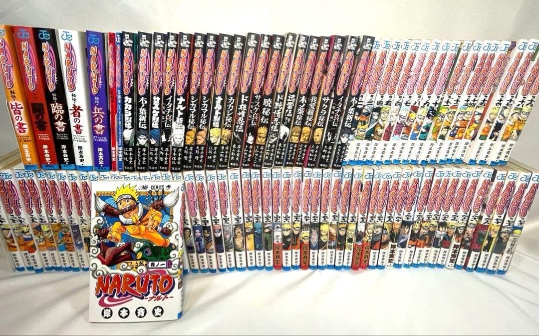 【豪華99冊セット】NARUTO―ナルト― 全72巻 ＆ 関連本 27冊