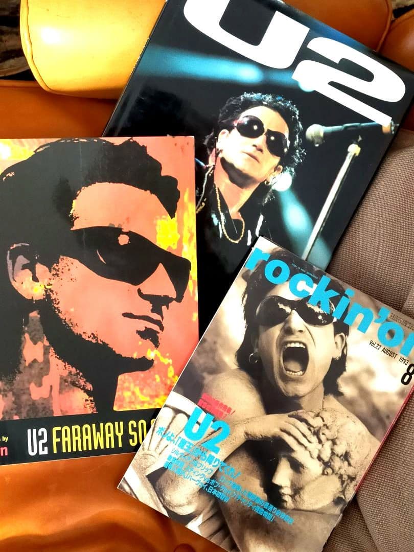 U2/rockin'on/FARAWAY SO CLOSE 本 洋書 ロック