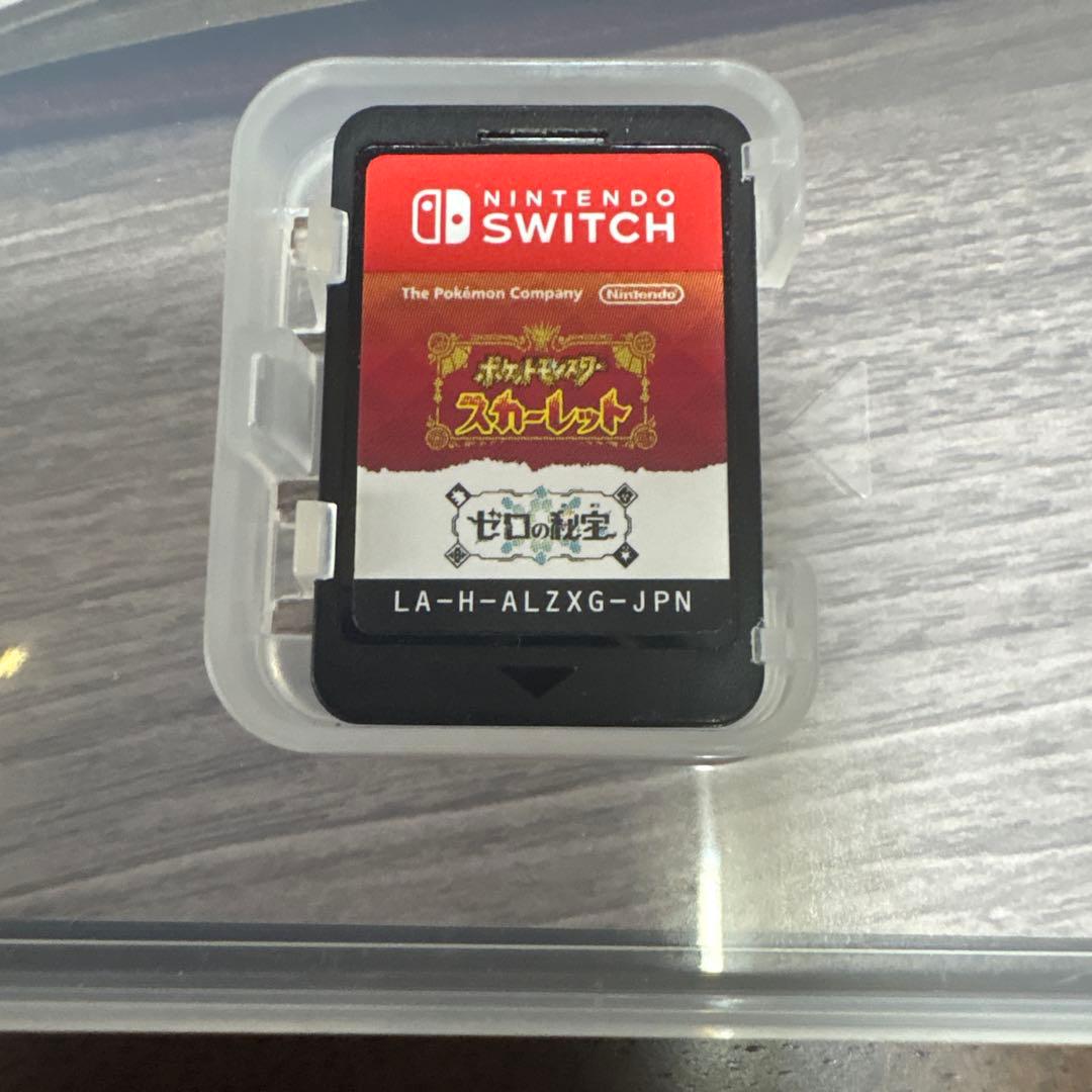 ポケットモンスター スカーレット+ゼロの秘宝　Switch
