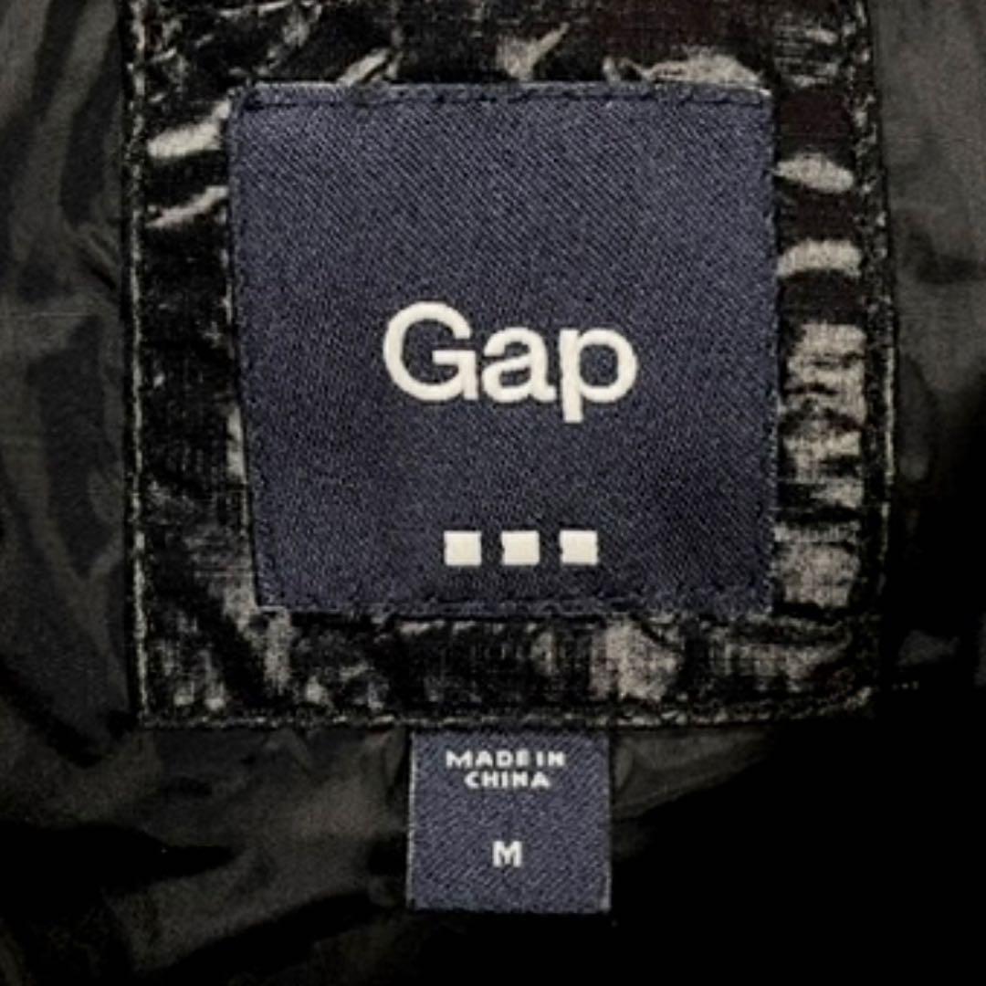 Y2K old gap 光沢 ファー ダウンベスト お兄系 archive