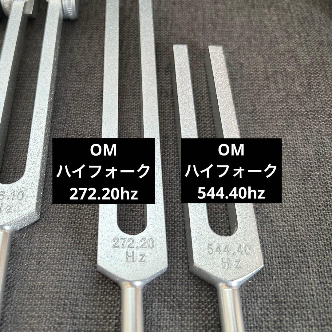 ドイツ製　OM オーム音叉　5本