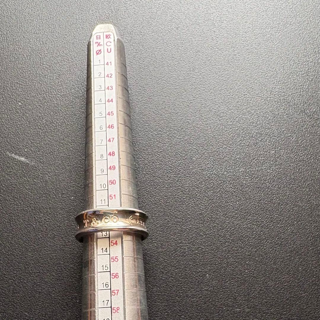 ティファニー ナローリング 約11号 シルバー
