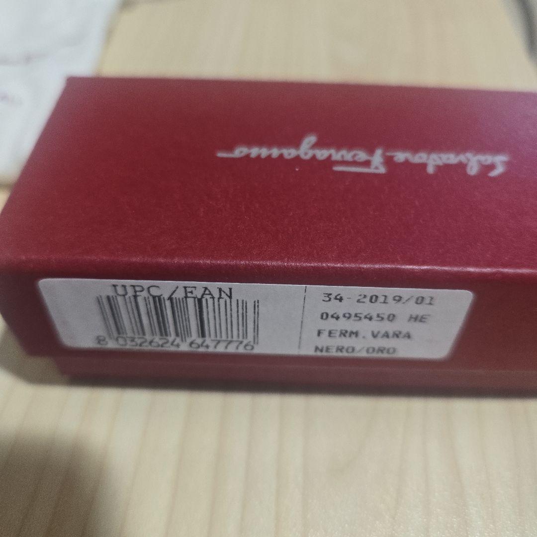 Salvatore Ferragamo ヘアピン ブラック　バレッタ