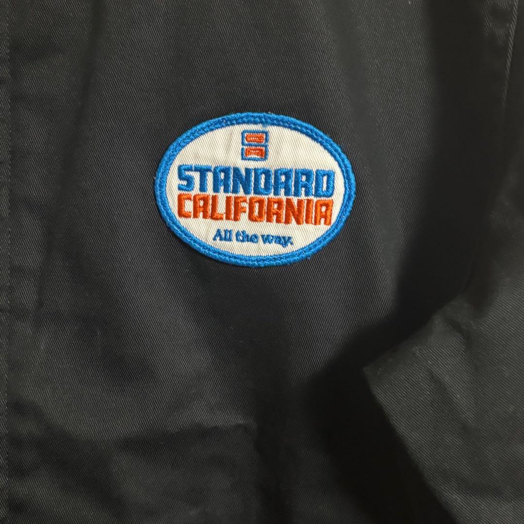 スタンダードカリフォルニア 黒 ジッパージャケット ステッカーおまけ付き