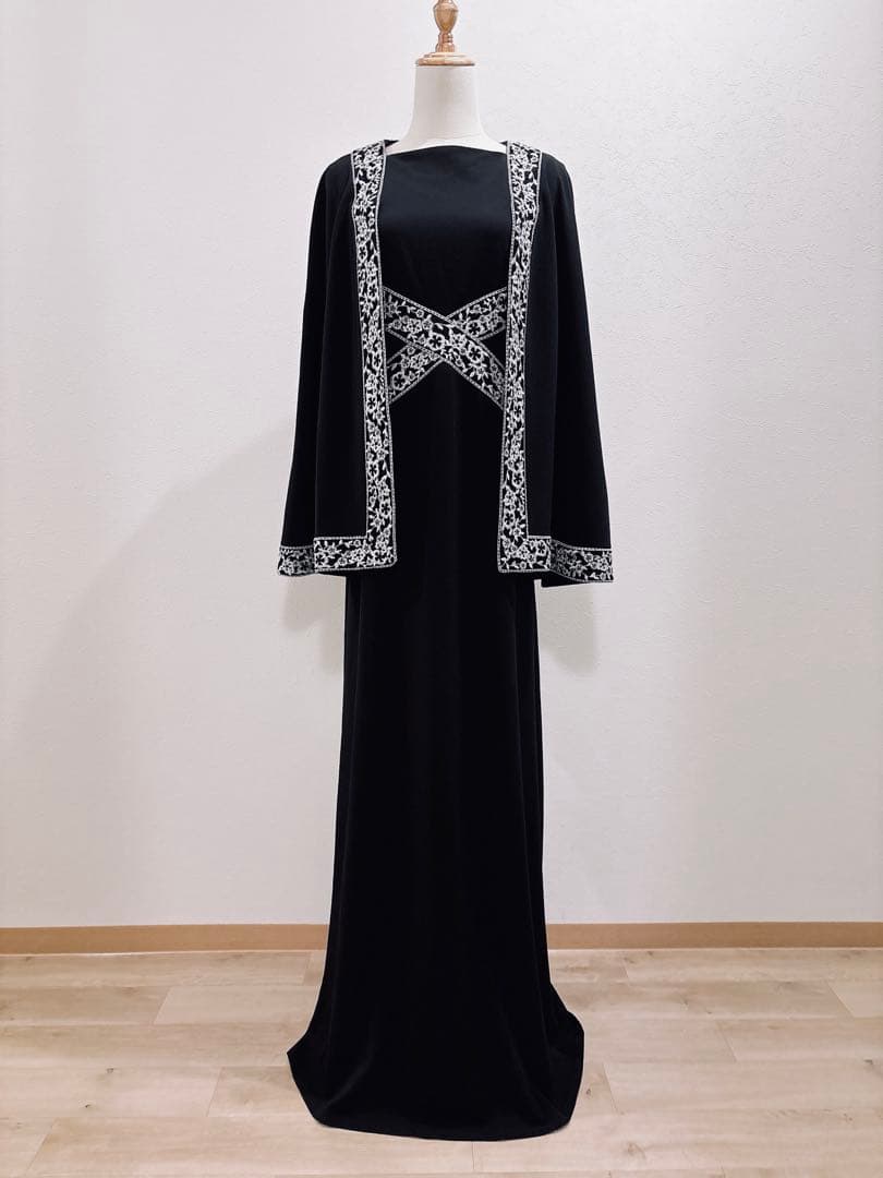 TADASHI SHOJI タダシショージ ケープロングドレス