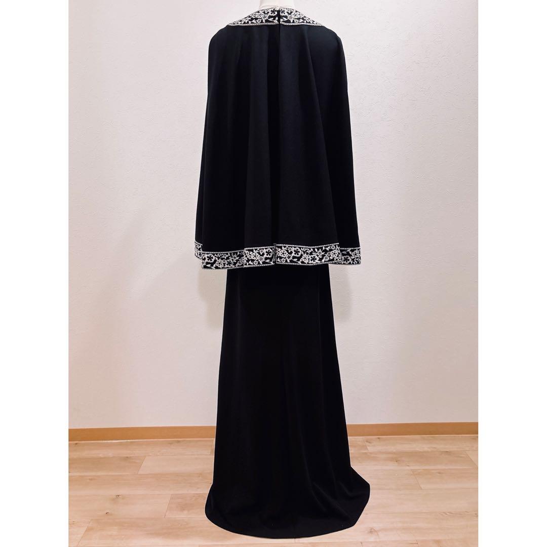 TADASHI SHOJI タダシショージ ケープロングドレス