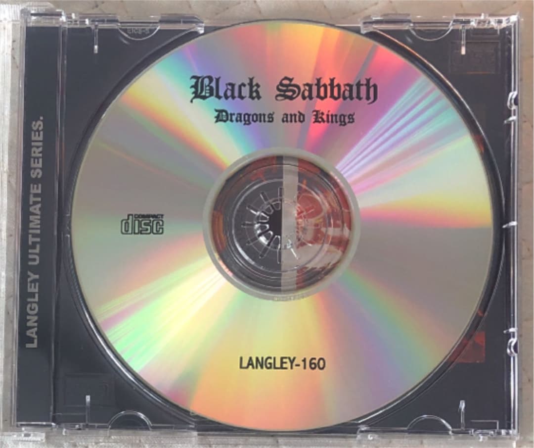 洋楽 Black Sabbath/ Dragons And Kings/ 1980