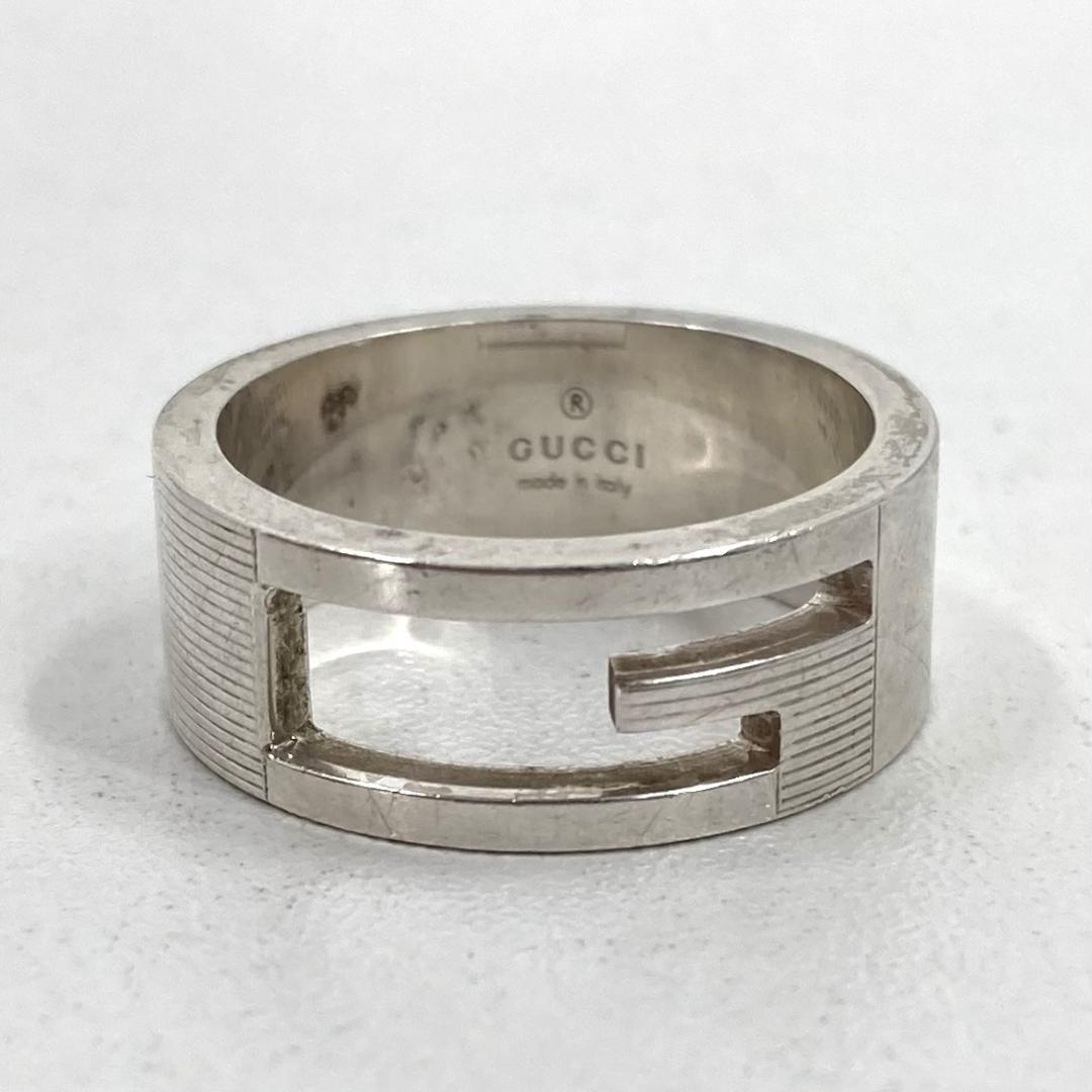 GUCCI グッチ 指輪 ブランデッドG リング サイズ17号 シルバー