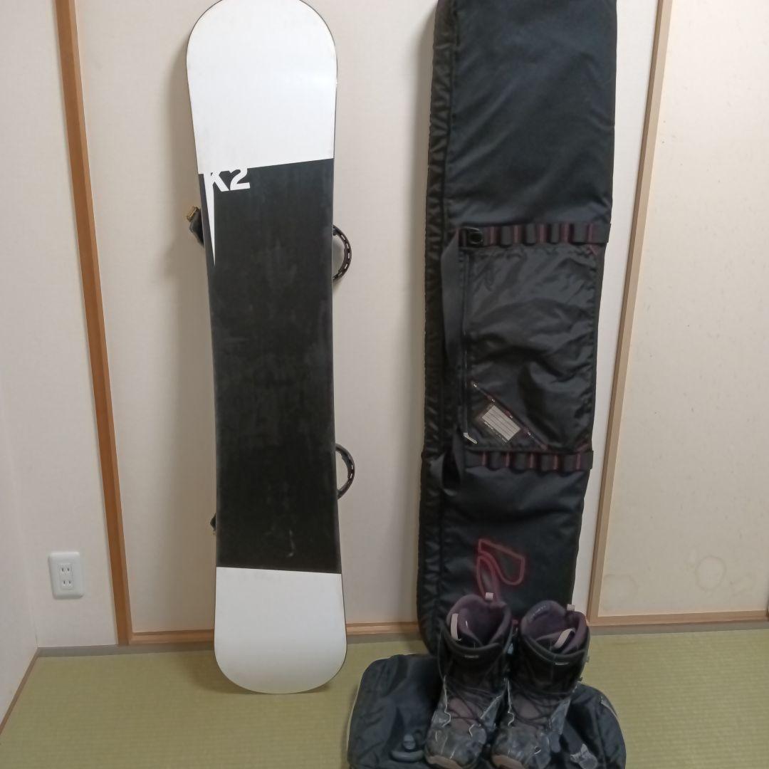 激レアモデル！K2 ワールドワイドウェポン 152CM スノーボードセット