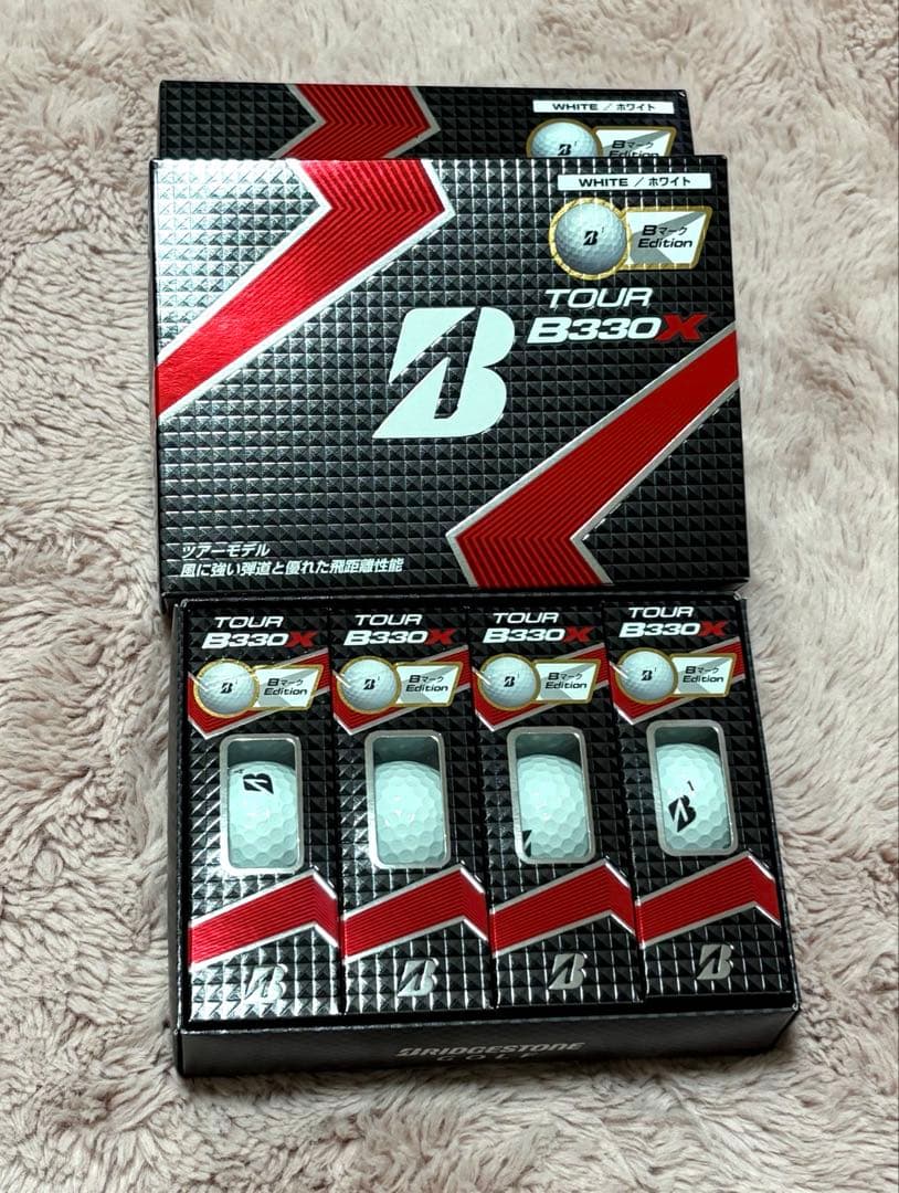 ブリヂストン ゴルフTOUR B330Xゴルフボール 2ダース