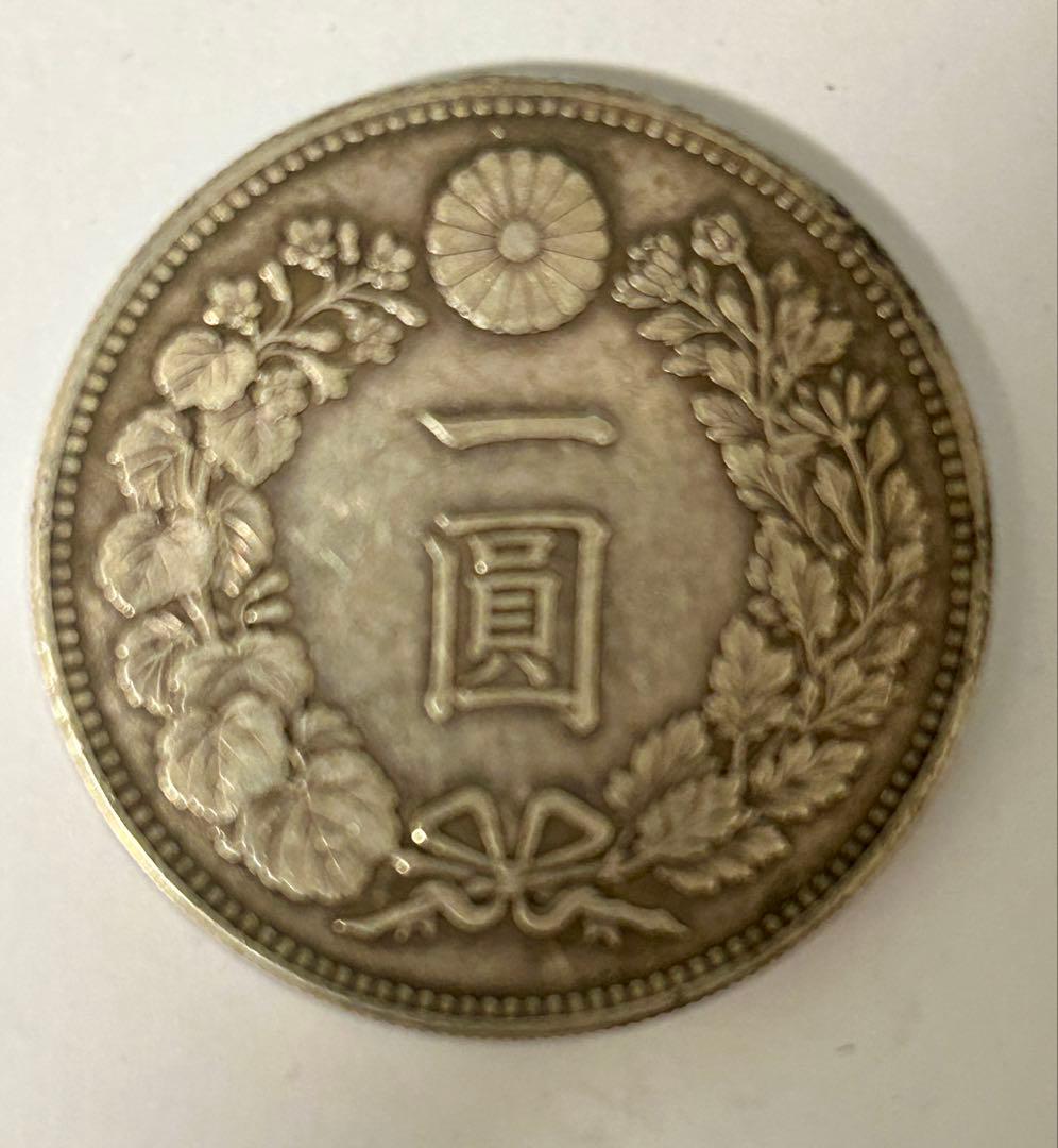 1円銀貨5枚セット② M24・25後期・27・29・30年　一圓銀貨　円銀