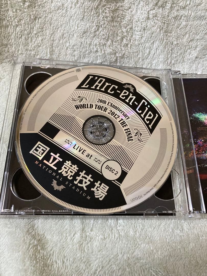 L'Arc-en-Ciel WORLD TOUR 2012 国立競技場 CD