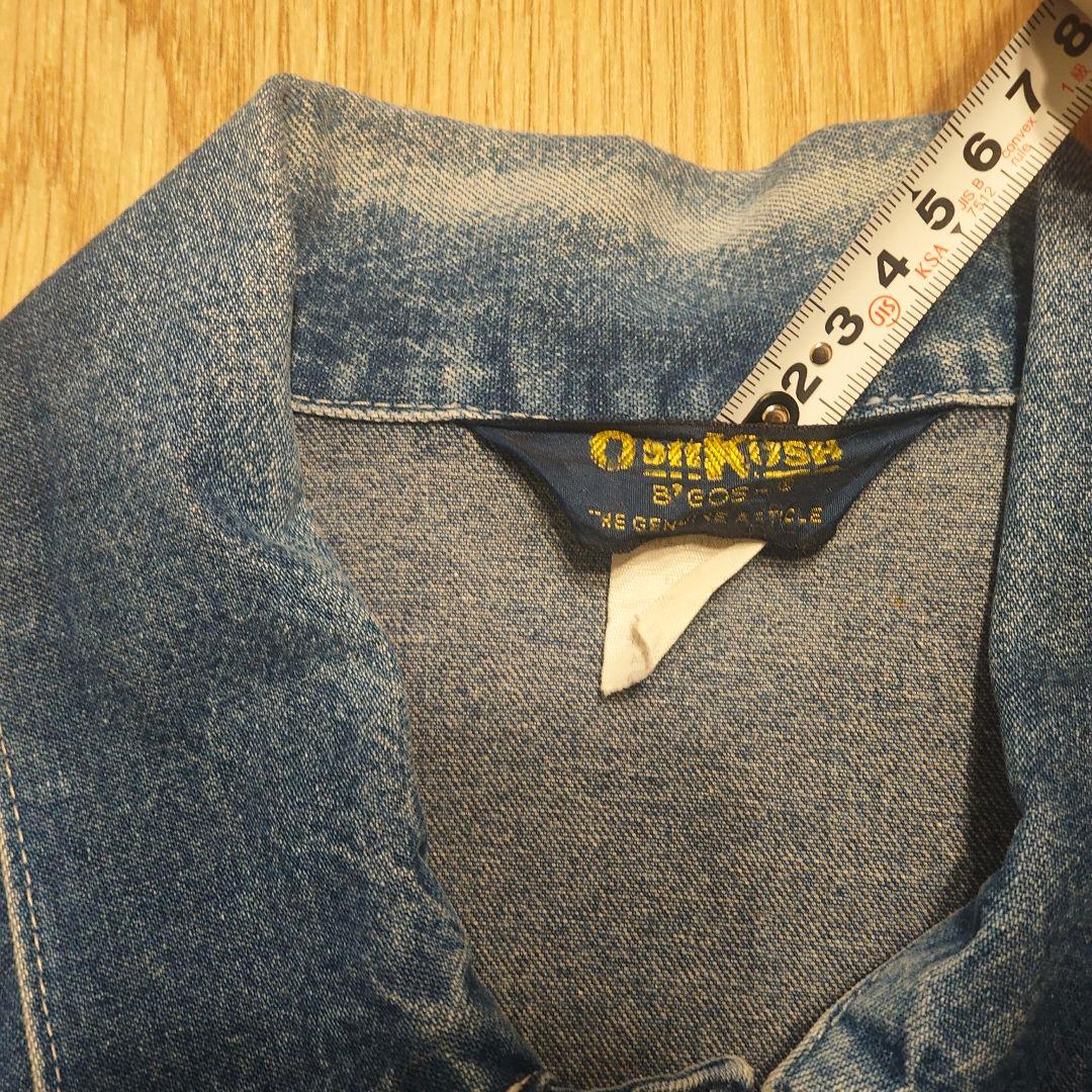 OSHKOSH 80s デニムカバーオール ビッグサイズ USA 44R