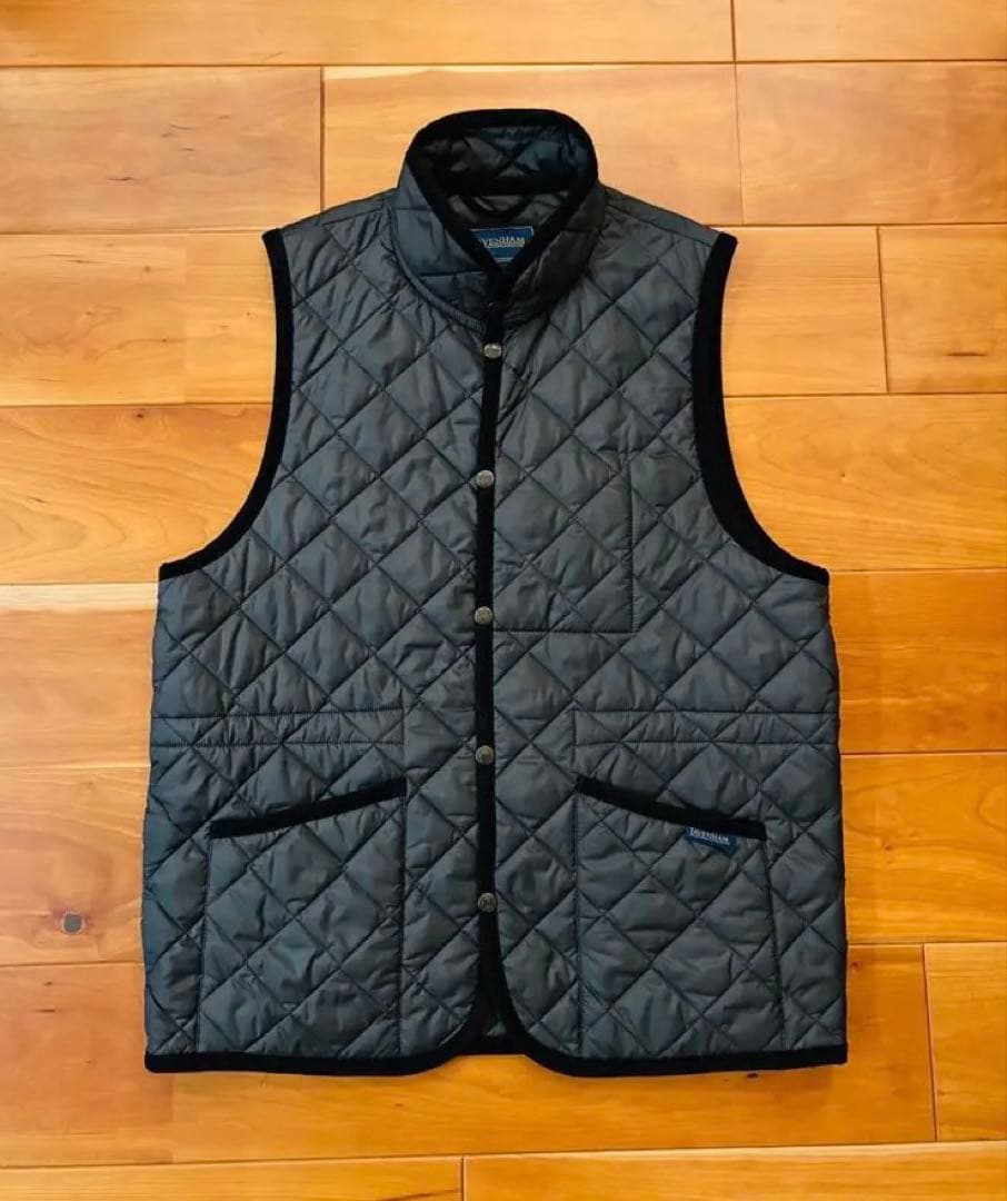 【別注】ユナイテッドアローズ LAVENHAM ミックフィールド ベスト