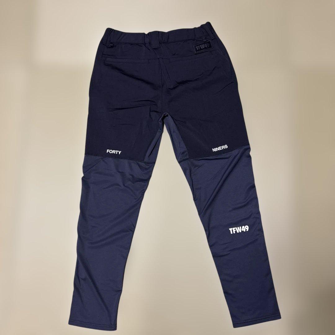 【新品 タグ付き】TFW49 ブラックパンツ Lサイズ1/2まで‼️最終値下げ‼️