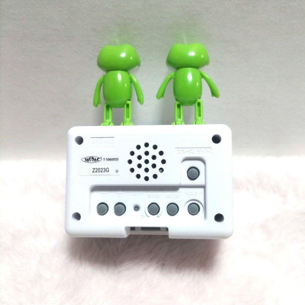 リズム ケロクロック2 KERO CLOCK 目覚まし時計 デジタル時計