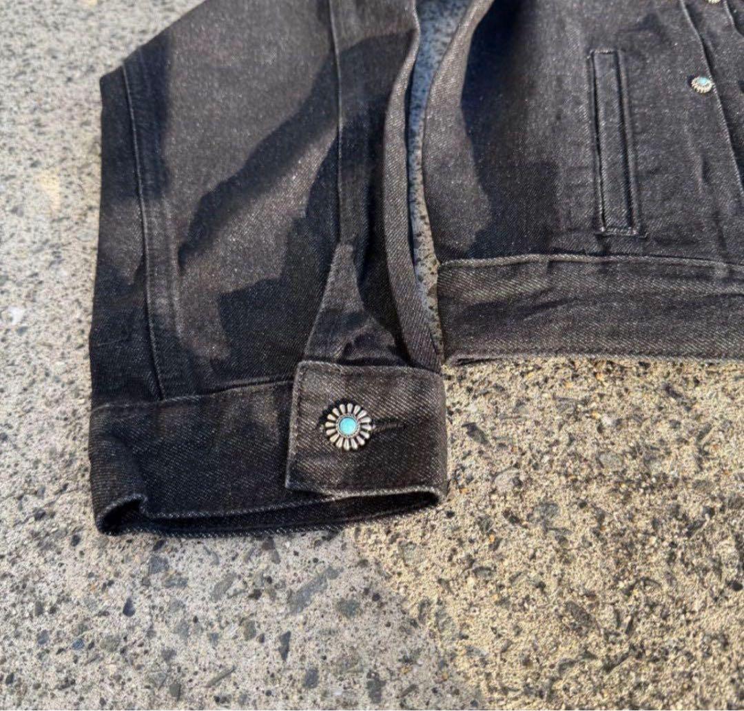 ジャケット・アウター Studded Denim Jacket opium