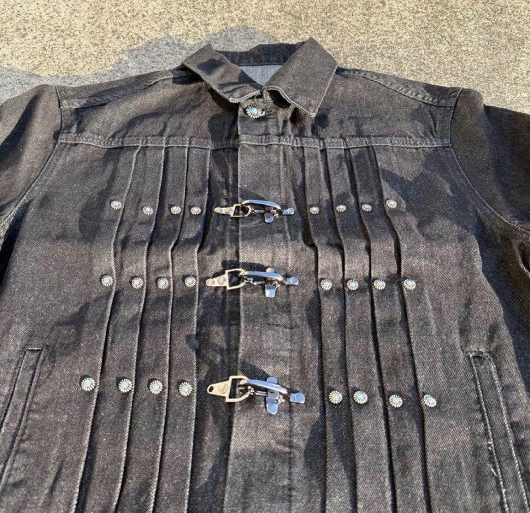 ジャケット・アウター Studded Denim Jacket opium