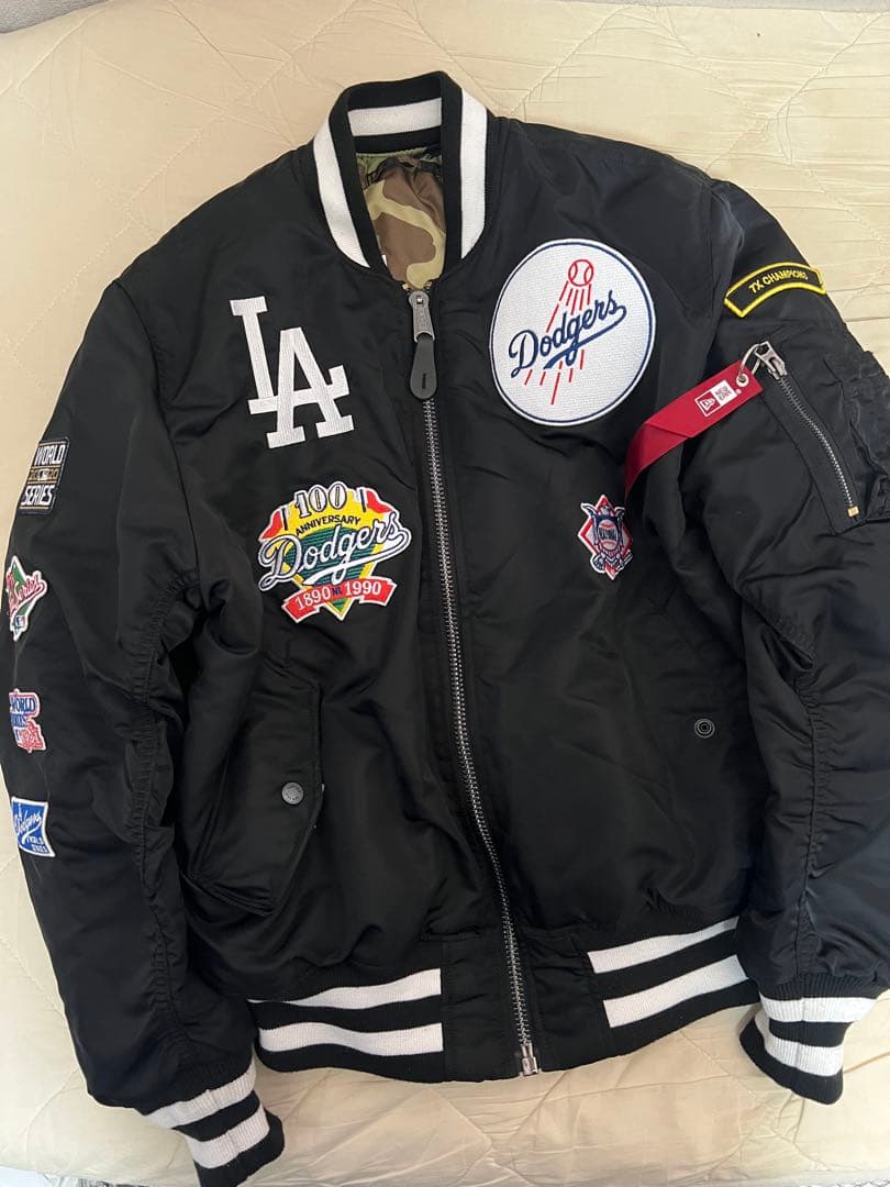 MA-1【NewEra×Alpha×MLB】 海外限定　ボンバージャケット