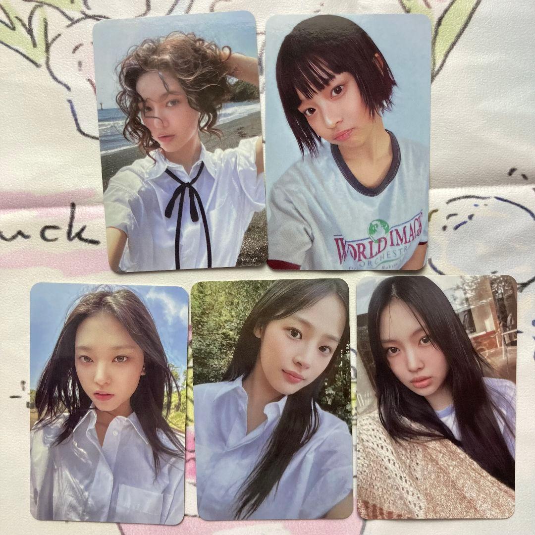 NewJeans How sweet 公開放送 サノク トレカ 5枚セット