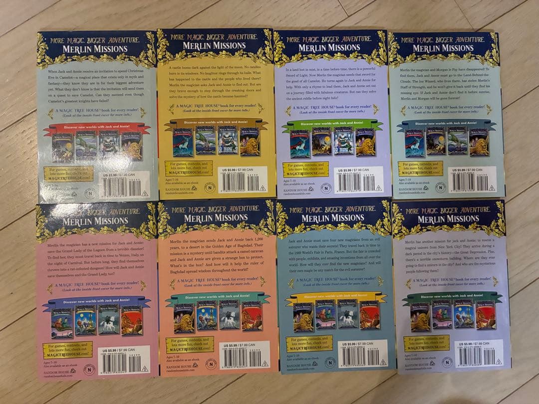 Magic Tree House Merlin Missions 25冊セット
