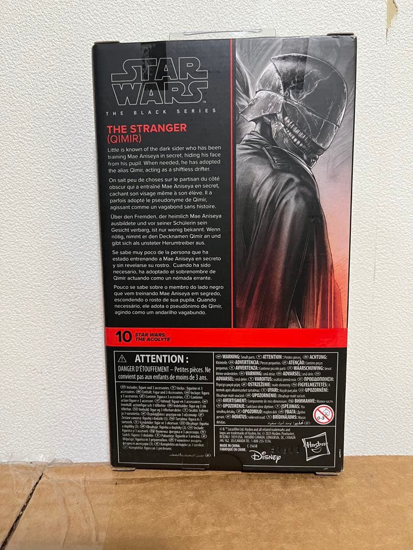 未開封　スターウォーズ　ブラックシリーズ アコライト　ストレンジャー　カイミール