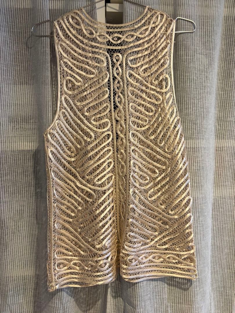 トップス todayful Embroidery Middle Vest