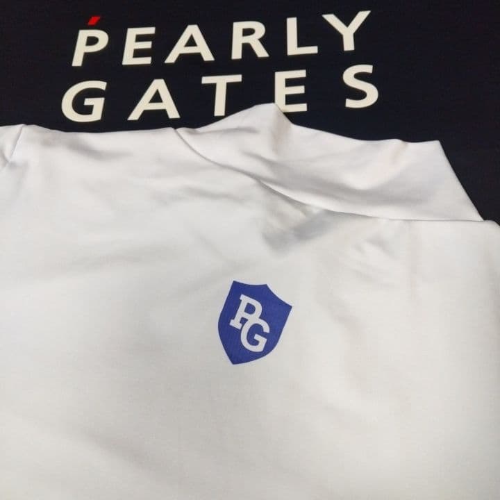 ⭐新品未使用⭐パーリーゲイツ⭐長袖モック⭐白⭐L⭐
