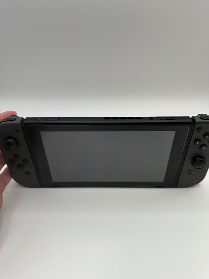 Nintendo Switch 本体 グレー ドック付き　起動確認済　初期化済