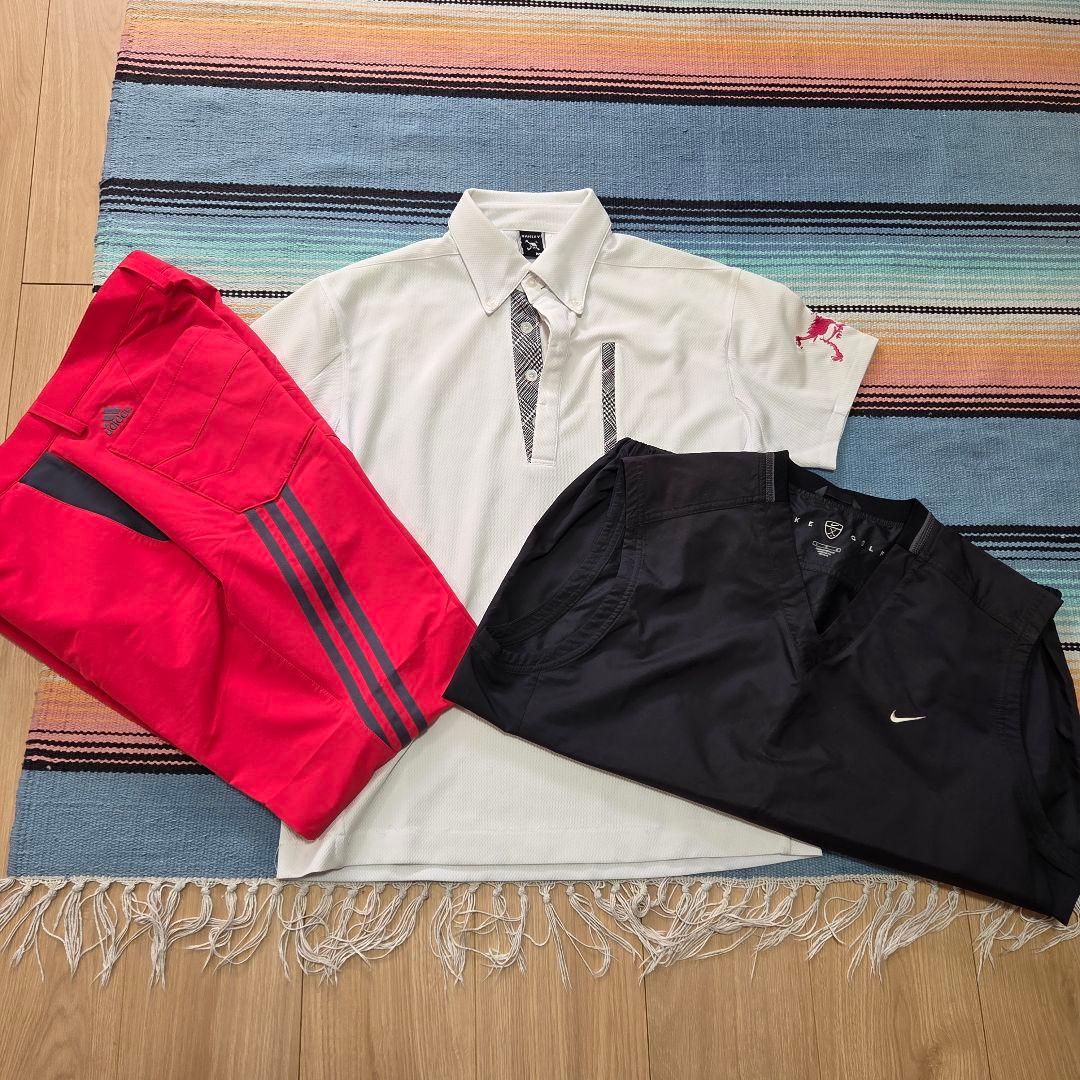 【adidas・NIKE・OAKLEY】ゴルフウェアセット