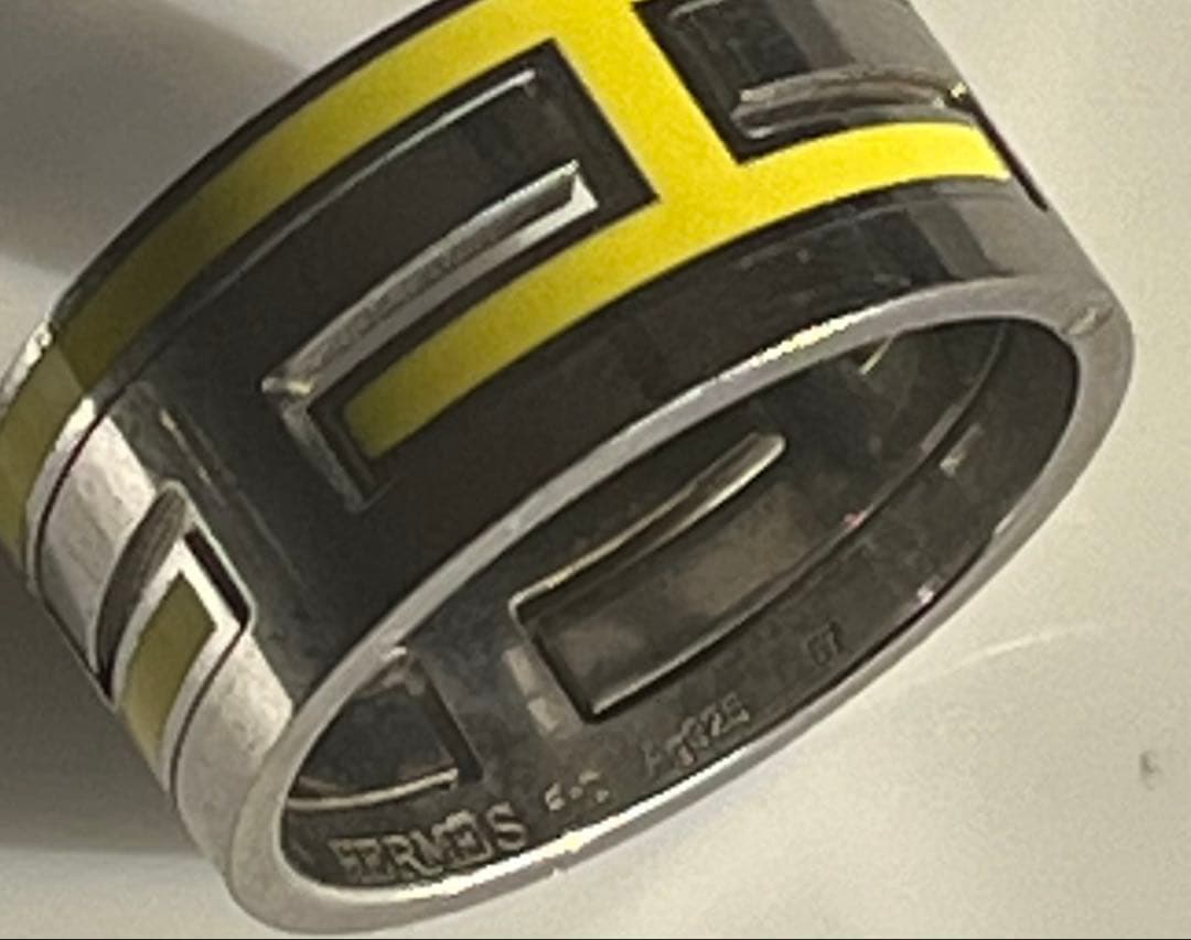 HERMES エルメス ムーブアッシュ リング 指輪 SV925 57 17号