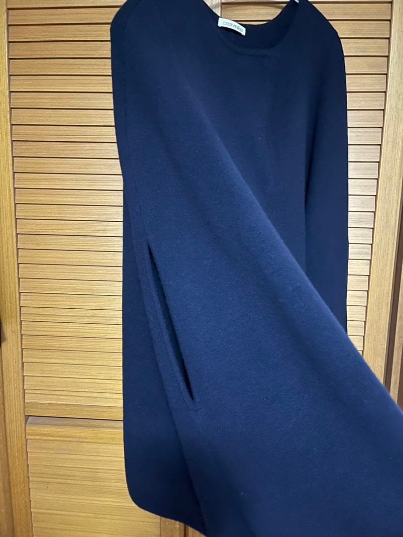 cashmika ネイビー ケープコート　専用です！