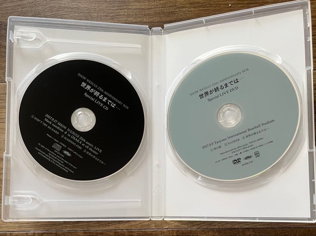 上杉昇 SHOW WESUGI 25th ANNIVERSARY BOX