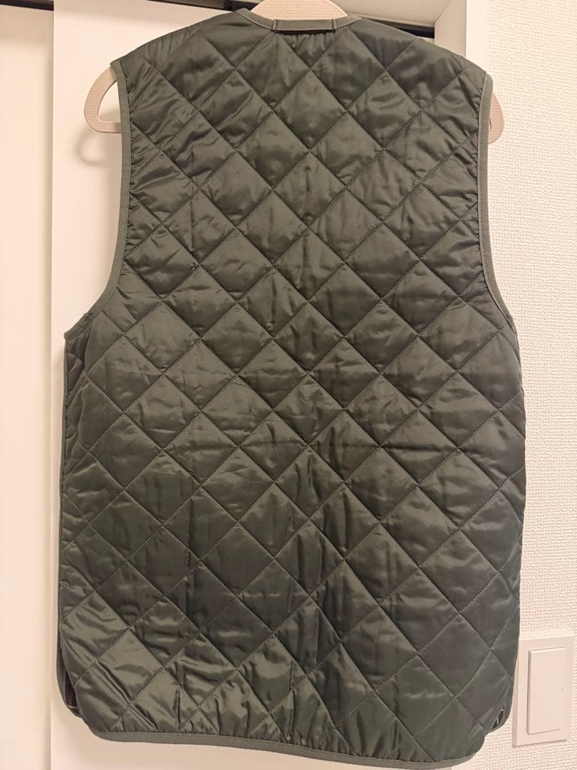 Barbour キルティングダウンベスト 38