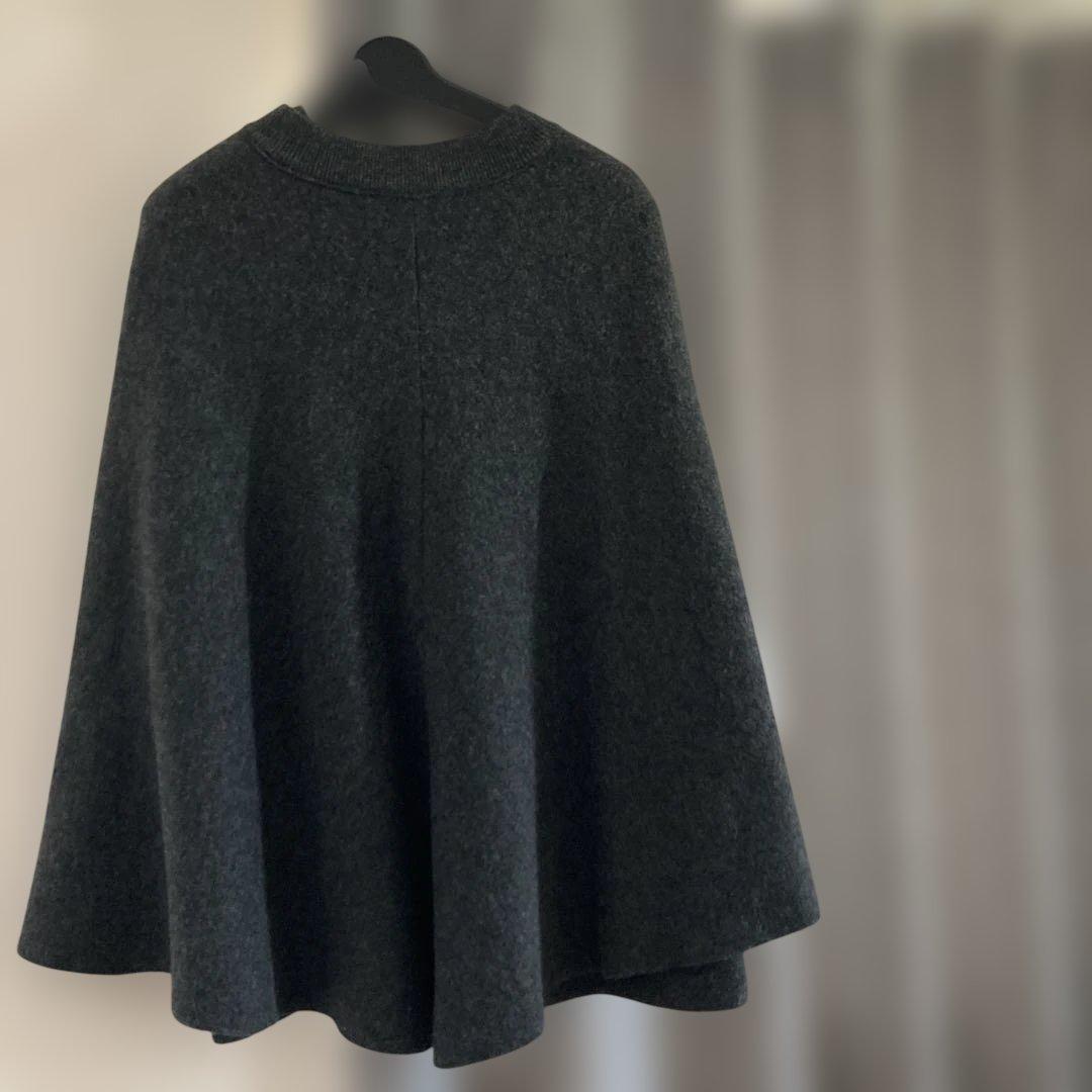zara ニットケープコート　Lサイズ 新品未使用