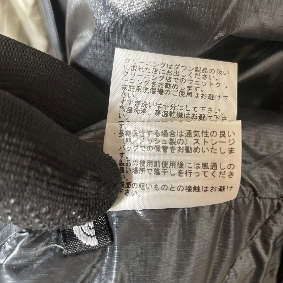 THE NORTH FACE グレー ダウンベスト XLサイズ 【1030】