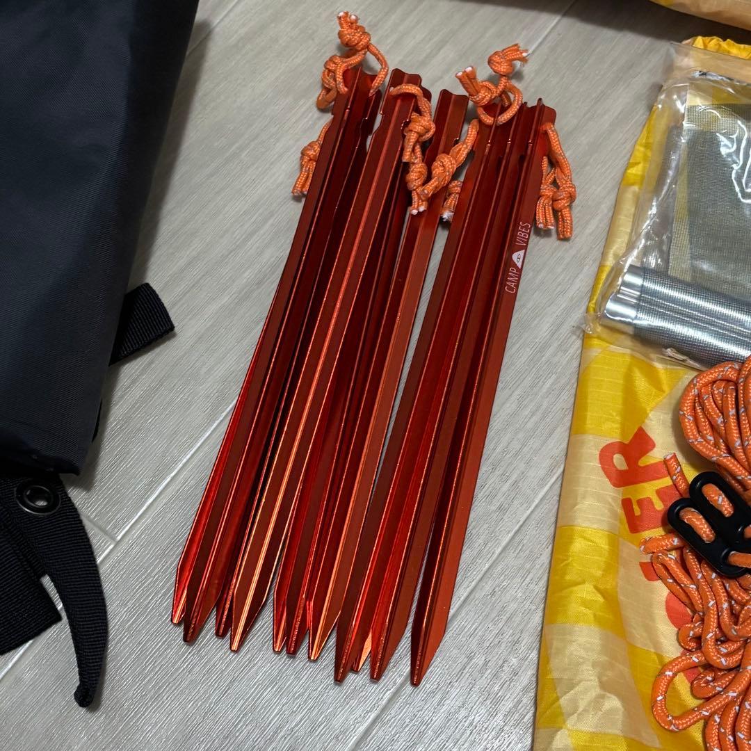 POLER 2Pイエローキャンプテント